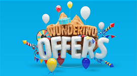 welcome bonus from wunderino